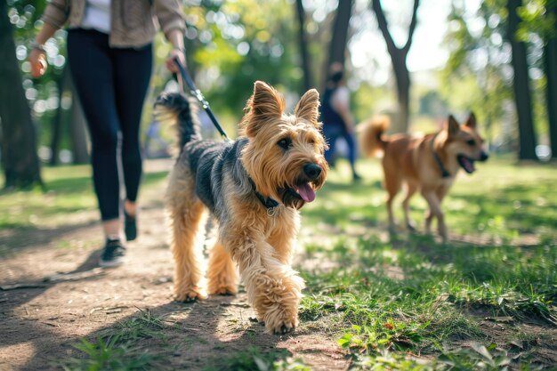 Etre silencieux lors de la promenade : seul moment où l'on ne parle pas avec son chien